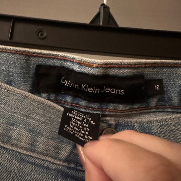 Calvin Klein Jeans Classic Blue Denim Boot Cut Jeans size 12 - Picture 5 of 6